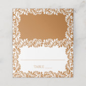 Mexicaanse Talavera terracotta bruiloft (Buitenkant ongevouwen)