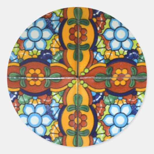 Mexicaanse Talavera Tile Envelope 20 zegels (Voorkant)