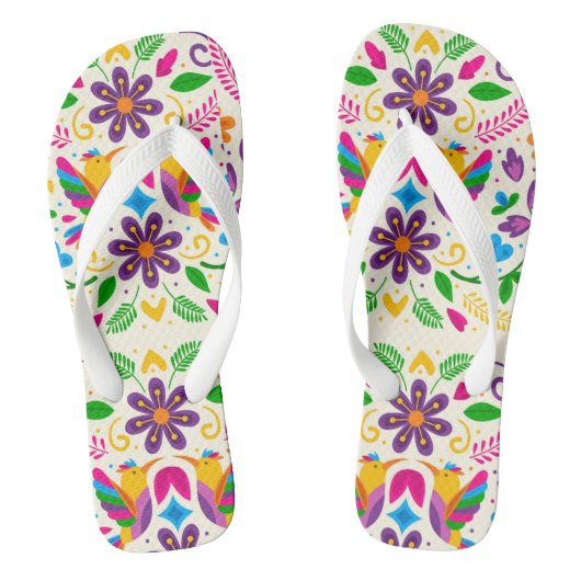 Mexicaanse Teenslippers (Voetbed)
