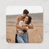 Mexicaanse Terra Cotta QR Code RSVP-kaart Informatiekaartje (Achterkant)