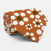 Mexicaanse terracotta bloemen stropdas (Opgerold)