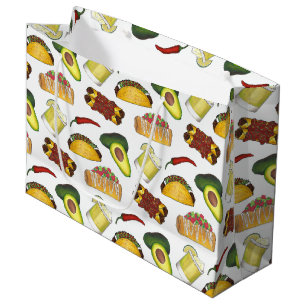 Mexicaanse Tex Mex Food Taco Enchilada Chimichanga Large Cadeautasje