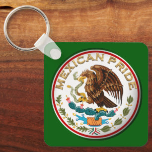 Mexicaanse trots (Adelaar van de Mexicaanse vlag) Sleutelhanger