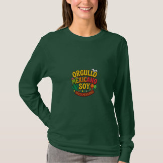 Mexicaanse trots Soy Women, lange mouwen T-shirt