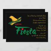 Mexicaanse uitnodiging voor Fiesta (Voorkant / Achterkant)