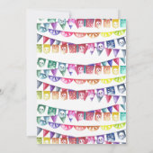 Mexicaanse uitnodiging voor Fiesta Birthday Party (Achterkant)