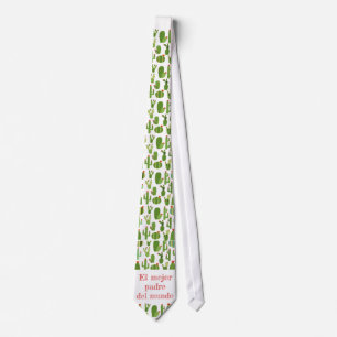 Mexicaanse Vaderdag: Cactus stijl Stropdas
