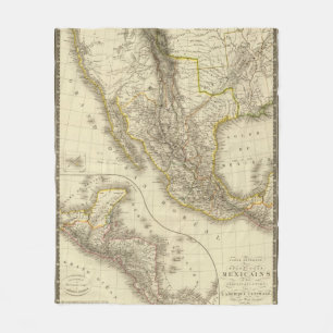 Mexicaanse Verenigde Staten, Midden-Amerika Fleece Deken