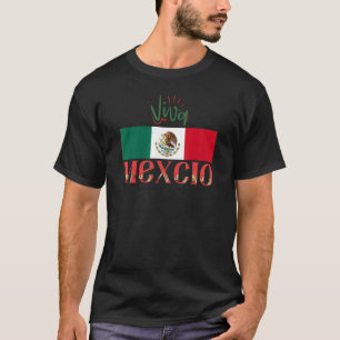 Mexicaanse vlag 16 september viva Mexico Onafhanke T-shirt