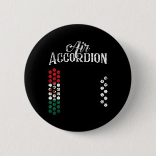 Mexicaanse Vlag Air Accordion Vlag Van Mexico T-sh Ronde Button 5,7 Cm