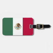 Mexicaanse vlag bagagelabel (Voorkant horizontaal)