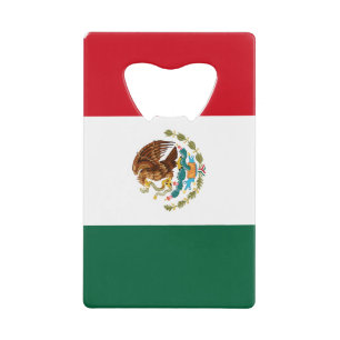 Mexicaanse vlag bierflesopener kredietkaart flessenopener