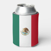 Mexicaanse vlag blikjeskoeler (Blikje Voorkant)