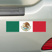 Mexicaanse vlag bumpersticker (Op auto)
