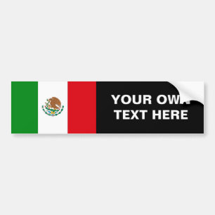 Mexicaanse vlag bumpersticker