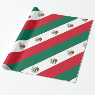 Mexicaanse vlag cadeaupapier