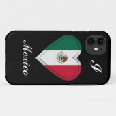 Mexicaanse vlag Case-Mate iPhone case (Achterkant (horizontaal))