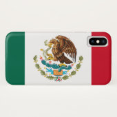 Mexicaanse vlag Case-Mate iPhone case (Achterkant (horizontaal))