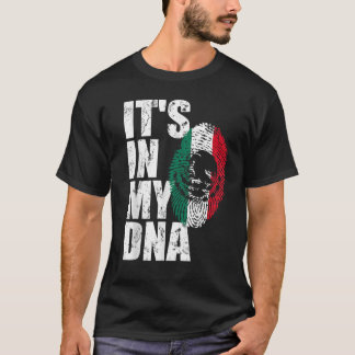 Mexicaanse vlag DNA Fan Love T-shirt