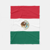 Mexicaanse vlag fleece deken (Voorkant)