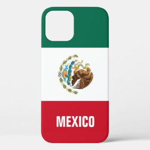 Mexicaanse vlag, gepersonaliseerd iPhone 12 hoesje