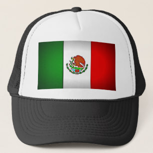 Mexicaanse vlag gestormd trucker pet