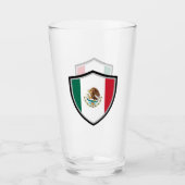 Mexicaanse vlag glas (Voorkant)