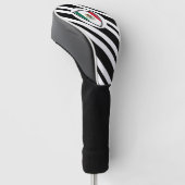 Mexicaanse vlag golfheadcover (Schuin)