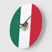 Mexicaanse vlag grote klok (Hoek)