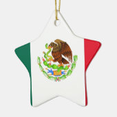 Mexicaanse vlag keramisch ornament (Links)