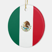Mexicaanse vlag keramisch ornament (Links)