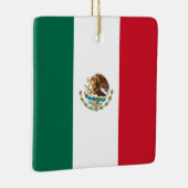 Mexicaanse vlag keramisch ornament (Rechts)