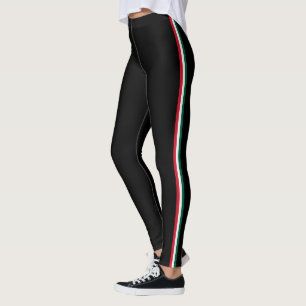 Mexicaanse vlag kleuren Vrouwelijke moderne Logo Leggings