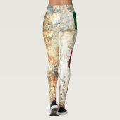 Mexicaanse vlag leggings (Achterkant)