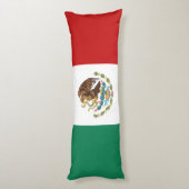 Mexicaanse vlag lichaamskussen (Achterkant (Verticaal))