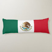 Mexicaanse vlag lichaamskussen (Achterkant)