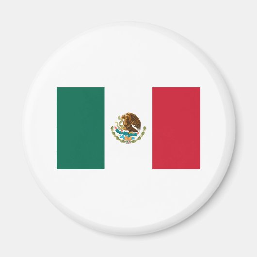 Mexicaanse vlag magneet (Voorkant)