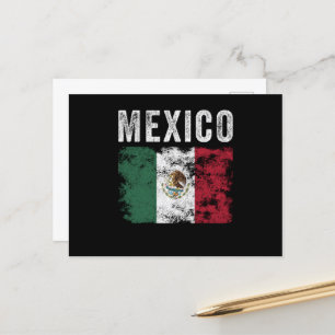 Mexicaanse vlag - Mexicaanse vlag Briefkaart