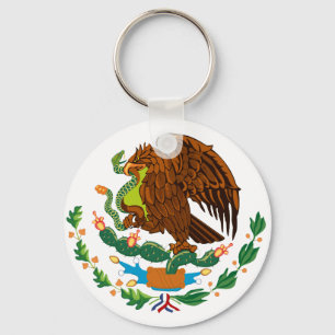 Mexicaanse vlag / Mexicaanse wapenstilstand Sleutelhanger