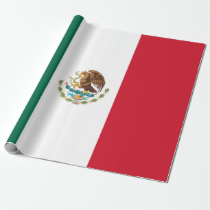 Mexicaanse vlag (Mexico) Cadeaupapier