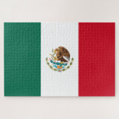 Mexicaanse vlag (Mexico) Legpuzzel (Horizontaal)
