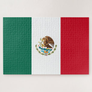 Mexicaanse vlag (Mexico) Legpuzzel