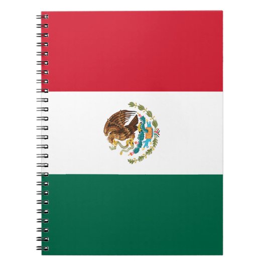 Mexicaanse vlag (Mexico) Notitieboek (Voorkant)