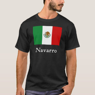 Mexicaanse vlag Navarro T-shirt