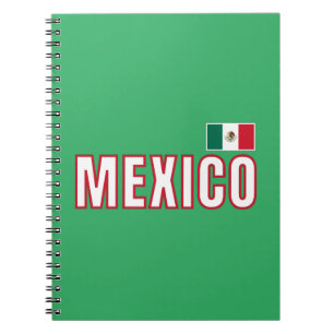 Mexicaanse vlag notitieboek