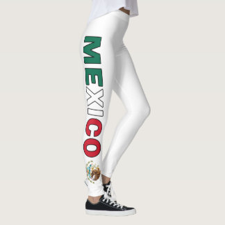 Mexicaanse Vlag Onafhankelijkheidsdag Mexico-Leggi Leggings