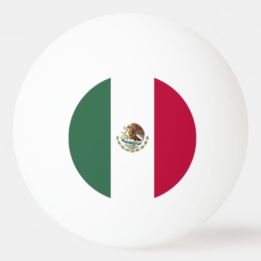 Mexicaanse vlag pingpongballen (Voorkant)
