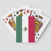 Mexicaanse vlag pokerkaarten (Achterkant)