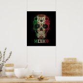Mexicaanse vlag poster (Keuken)