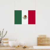 Mexicaanse vlag poster (Keuken)